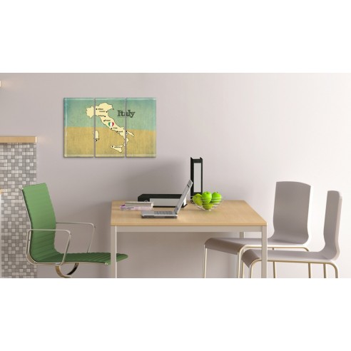 Tablou  Heart of Italy  triptych