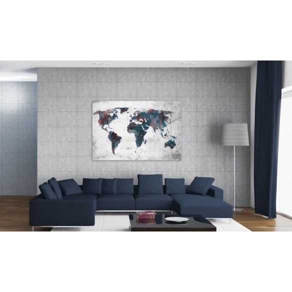 Tablou  Undiscovered continents