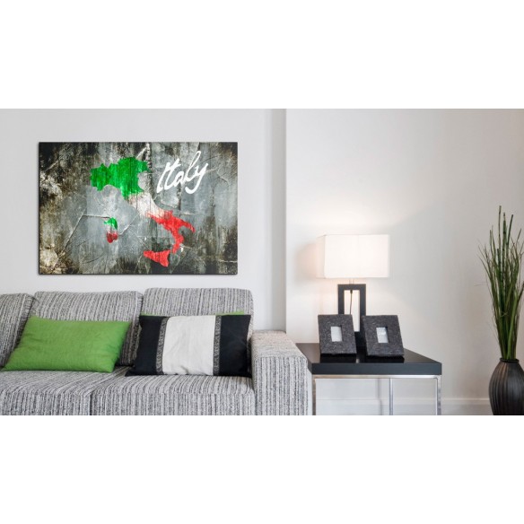 Tablou  Artistic map of Italy