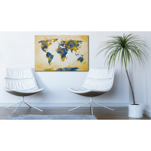 Tablou  Four corners of the World