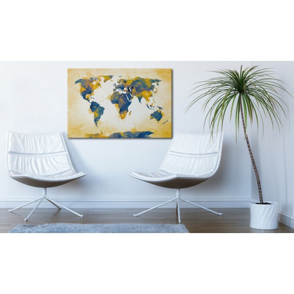 Tablou  Four corners of the World