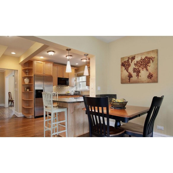 Tablou  Coffee from around the world