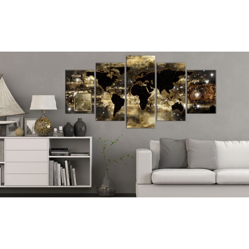 Tablou  Continents of bronze