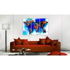 Tablou  Rainbow map 2