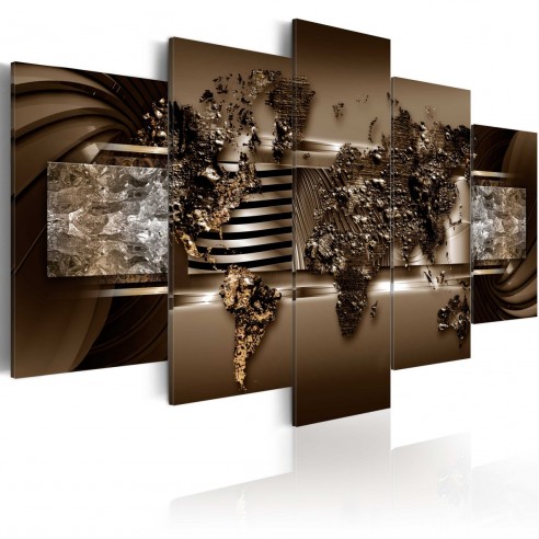 Tablou  Chocolate Map