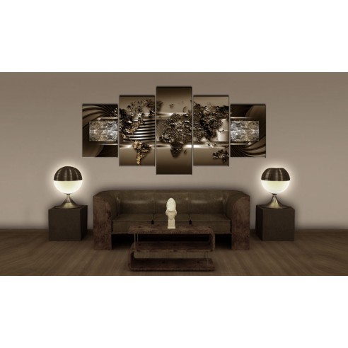 Tablou  Chocolate Map