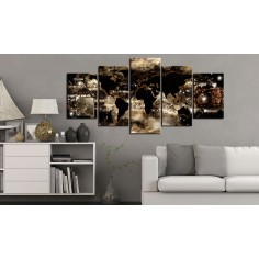 Tablou  Continents and stars 2