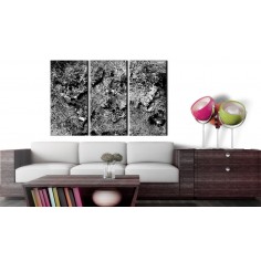 Tablou   World Map Grey Thread 2