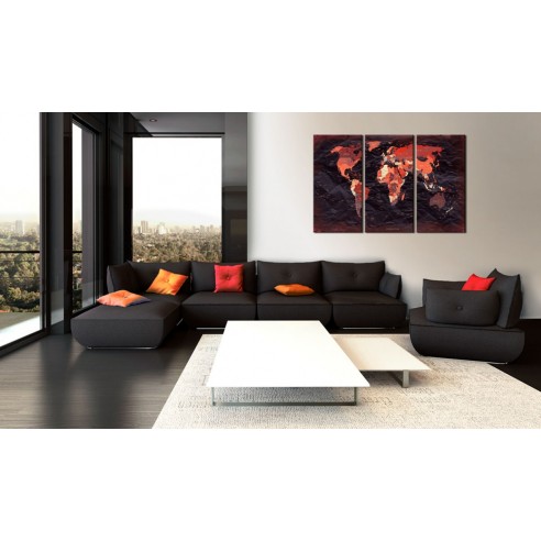 Tablou  Plan of the World