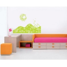 Sticker decorativ Colina insorita