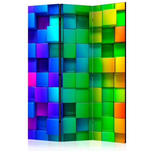 Paravan  Colourful Cubes [Room Dividers]
