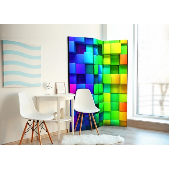 Paravan  Colourful Cubes [Room Dividers]