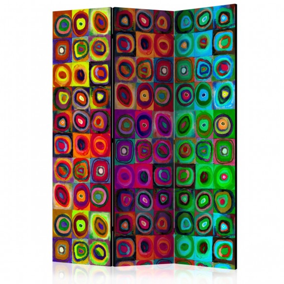 Paravan  Colorful Abstract Art  [Room Dividers]