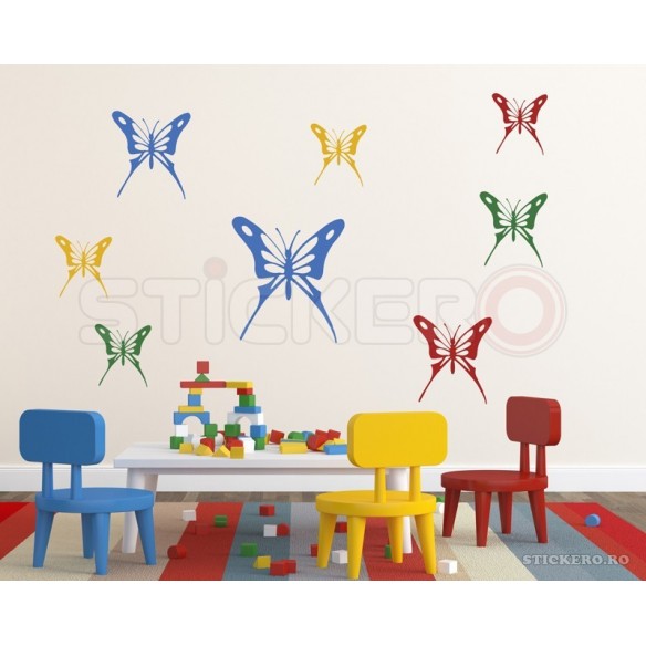 Sticker decorativ Fluturi mari