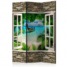 Paravan  Tropical Beach [Room Dividers]