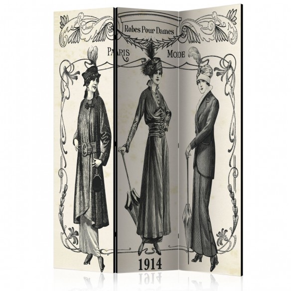Paravan  Dress 1914 [Room Dividers]