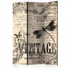 Paravan  Vintage Correspondence [Room Dividers]