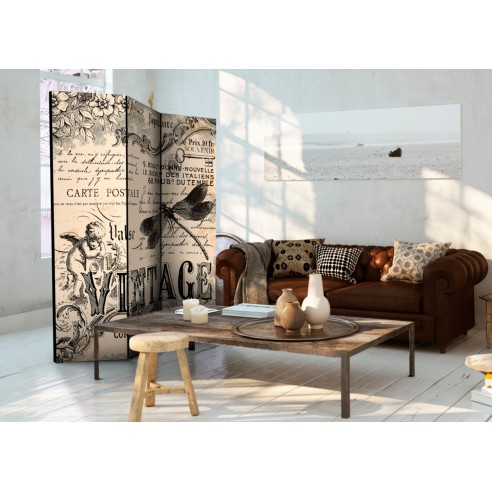 Paravan  Vintage Correspondence [Room Dividers]
