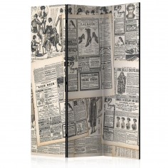 Paravan  Vintage Newspapers [Room Dividers]