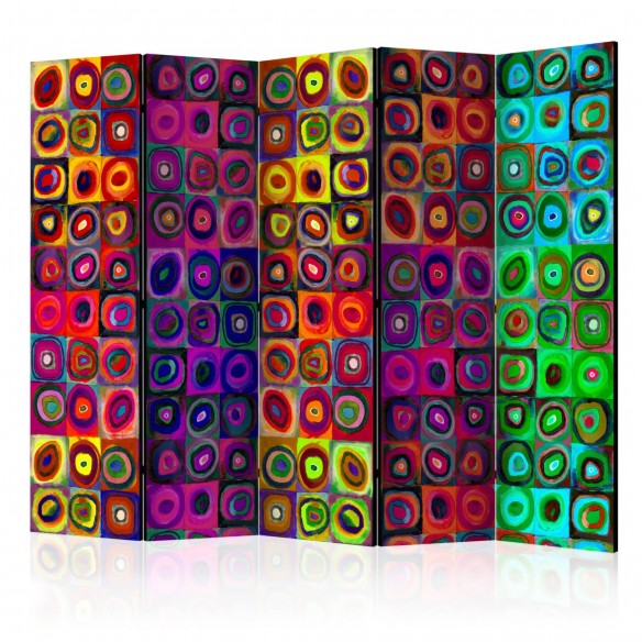 Paravan  Colorful Abstract Art II [Room Dividers]
