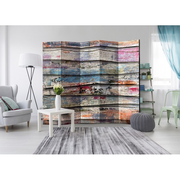 Paravan  Colourful Wood II [Room Dividers]