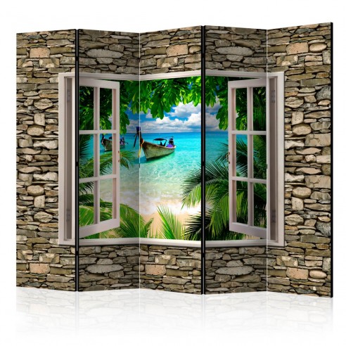 Paravan  Tropical Beach II [Room Dividers]