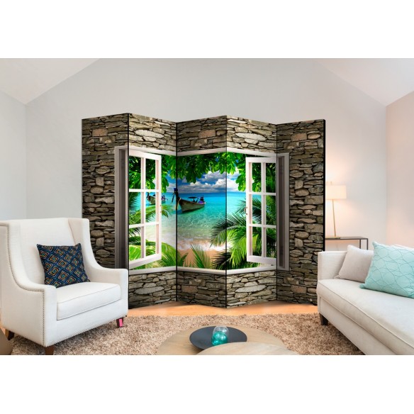 Paravan  Tropical Beach II [Room Dividers]