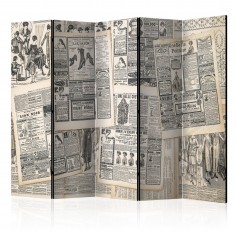 Paravan  Vintage Newspapers II [Room Dividers]