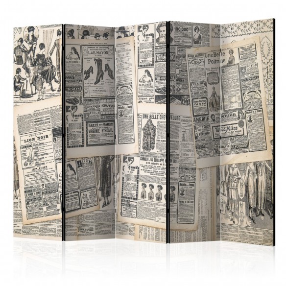 Paravan  Vintage Newspapers II [Room Dividers]