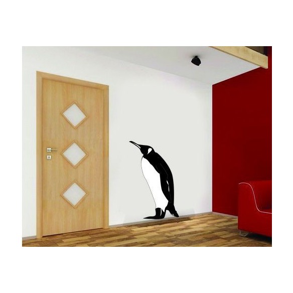 Sticker decorativ Pinguinul suparat