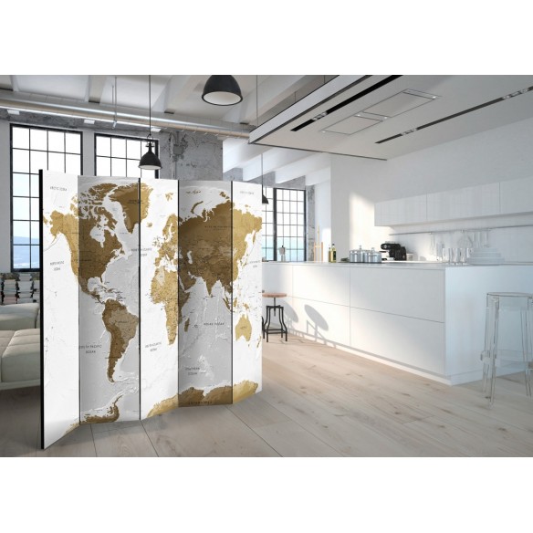Paravan  White Oceans [Room Dividers]