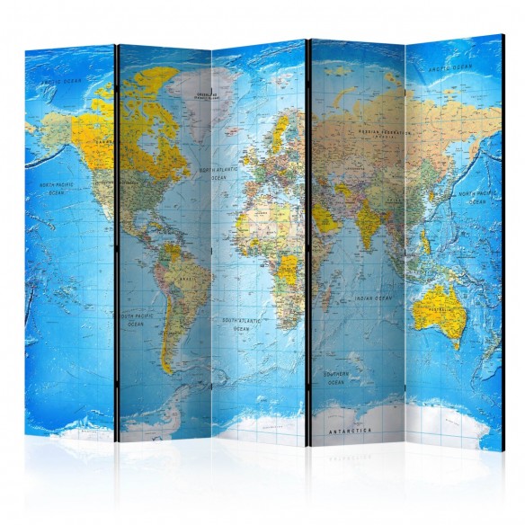 Paravan  World Classic Map  [Room Dividers]
