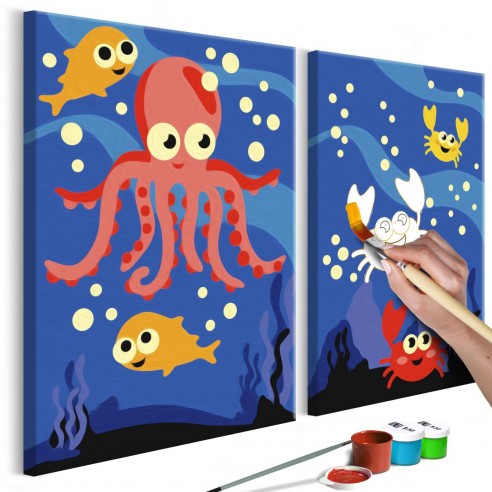 Set pictura pe numere  Ocean Animals