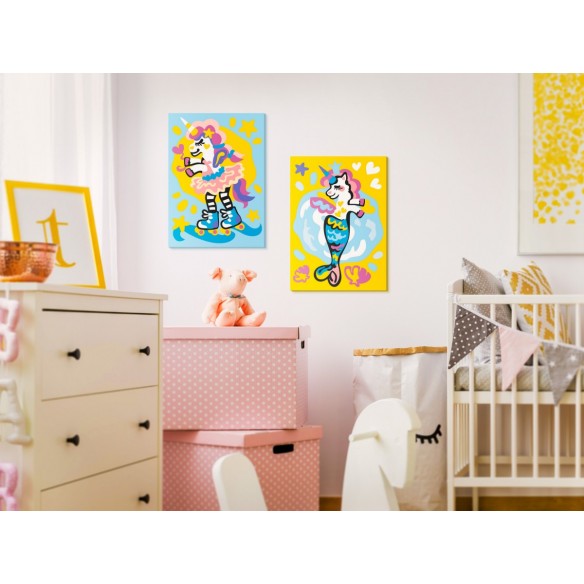 Set pictura pe numere  Funny Unicorns