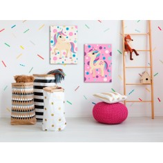 Set pictura pe numere  Unicorns (Pastel Colours) 2