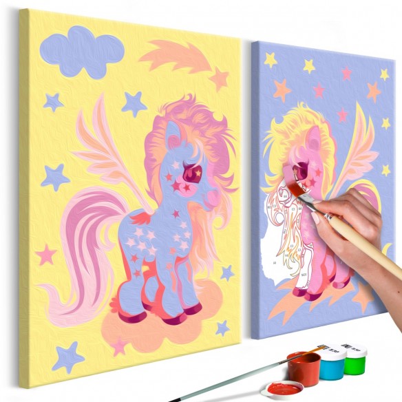 Set pictura pe numere  Magical Unicorns