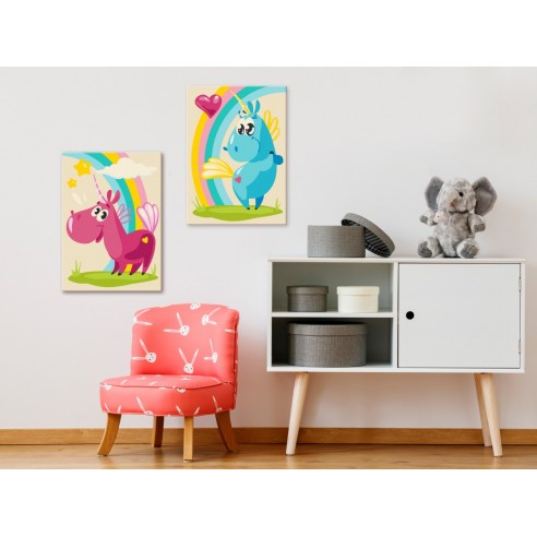 Set pictura pe numere  Sweet Unicorns