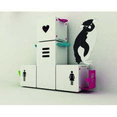 Sticker decorativ Pinguinul ciufulit