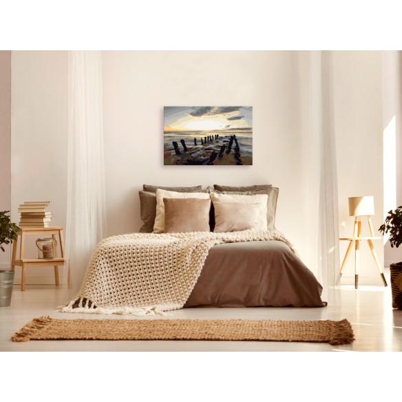 Set pictura pe numere  Beach (Sunrise)