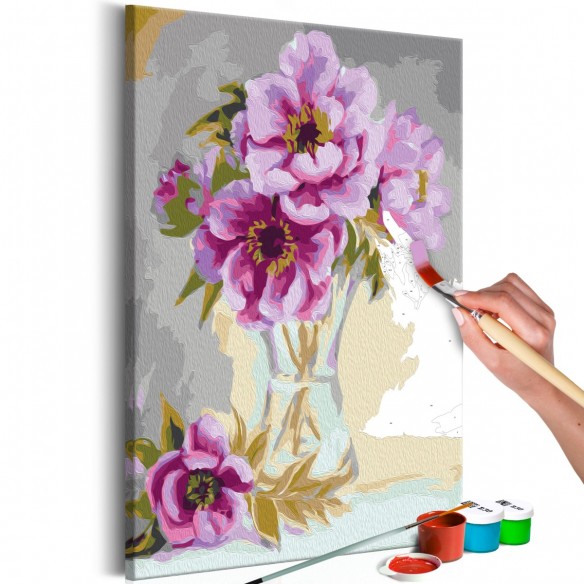 Set pictura pe numere  Flowers In A Vase