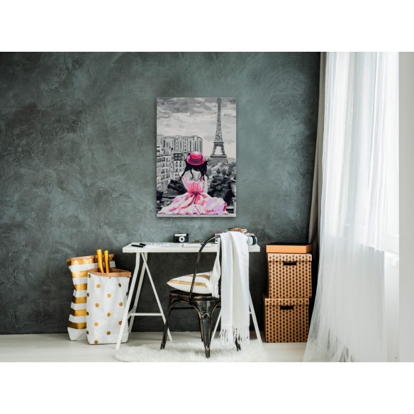 Set pictura pe numere  Paris  Eiffel Tower View