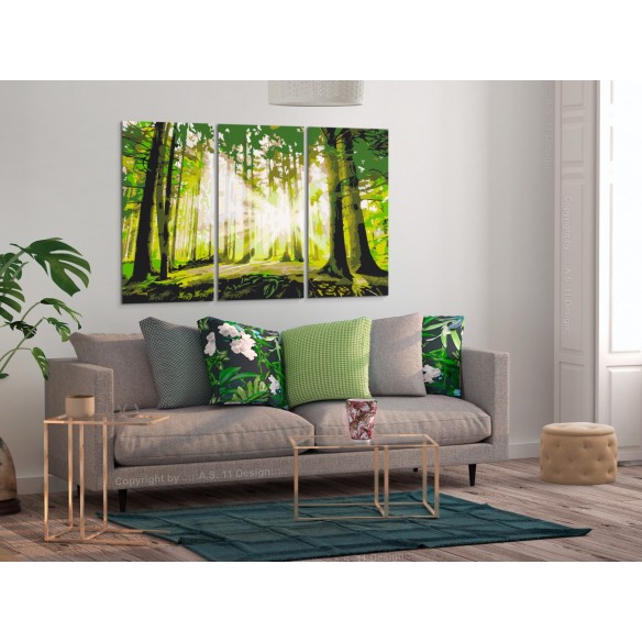 Set pictura pe numere  Forest (Spring)