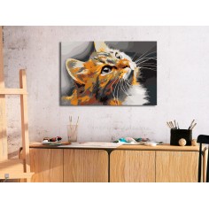 Set pictura pe numere  Red Cat 2