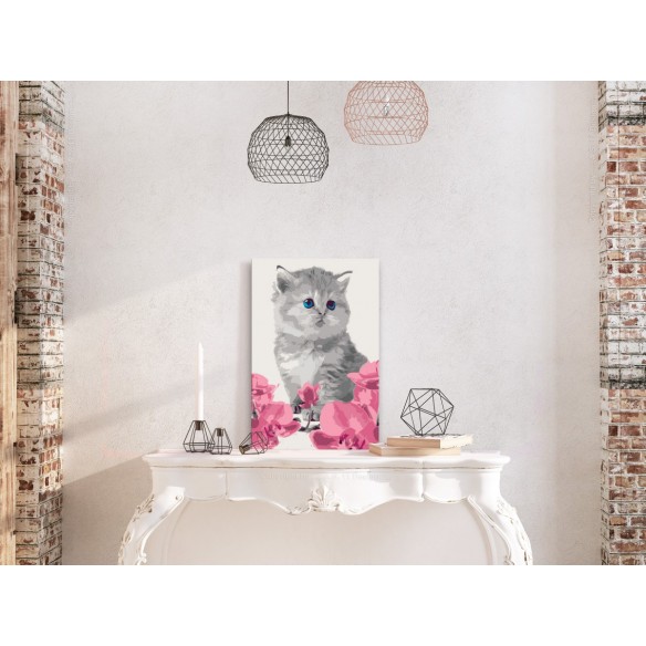 Set pictura pe numere  Kitty Cat