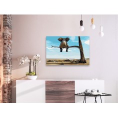 Set pictura pe numere  Elephant In A Tree 2