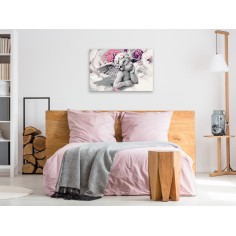 Set pictura pe numere  Angel (Flowers In The Background) 2