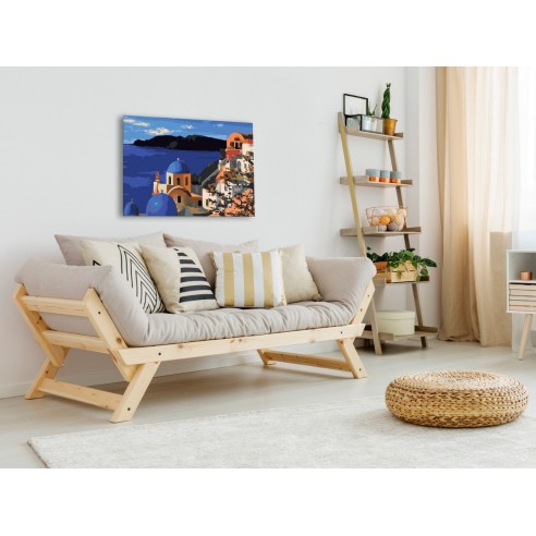 Set pictura pe numere  Santorini