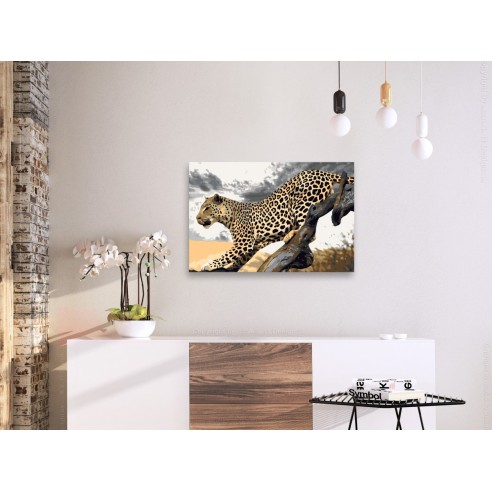 Set pictura pe numere  Cheetah