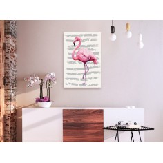 Set pictura pe numere  Beautiful Flamingo 2