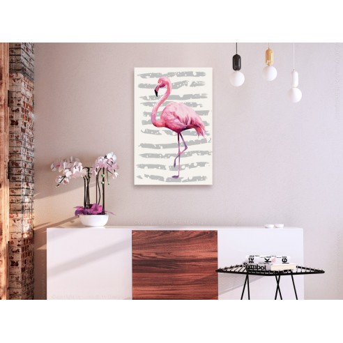 Set pictura pe numere  Beautiful Flamingo